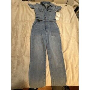 Good American Fit For Success Jumpsuit Size S Retail $199